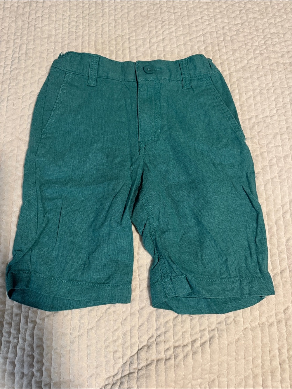 Old Navy Teal Cotton-Blend Boys Shorts